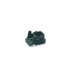 Embase encastrée 3A, Polycarbonate, IP65, Sortie horizontale